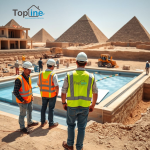 تنفيذ وتصميم حمام السباحة