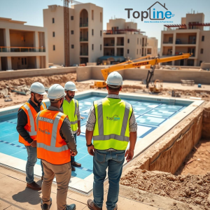 تنفيذ وتصميم حمامات السباحة