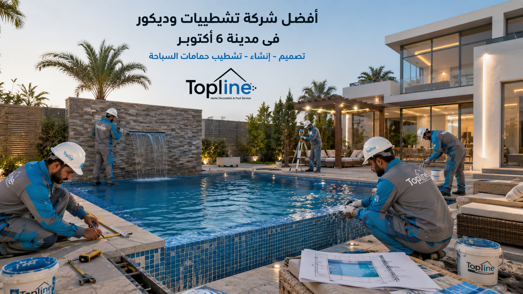شركة حمامات سباحة في 6 أكتوبر