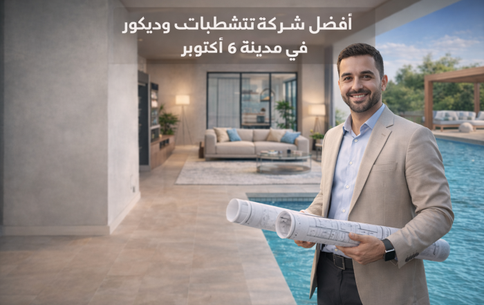 شركة تشطيبات وديكور في 6 أكتوبر
